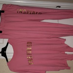 Two piece active wear